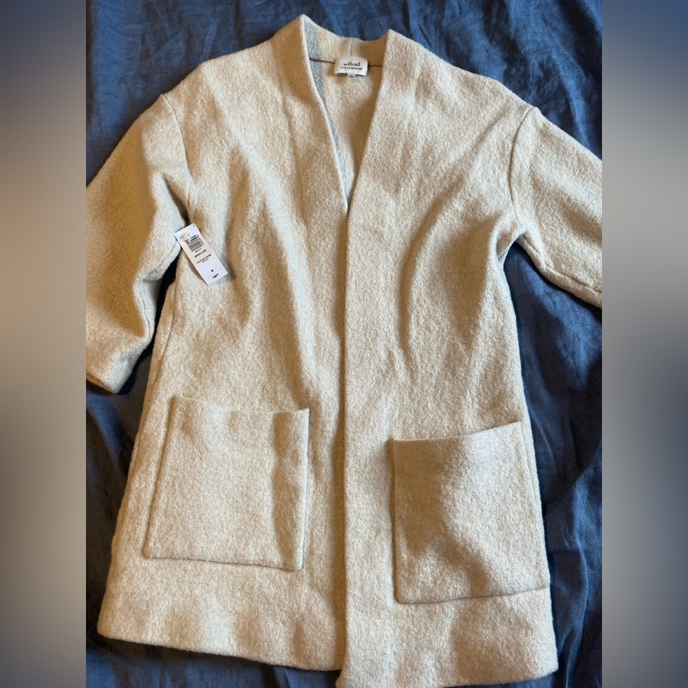 Aritzia Wilfred Jacket, BNWT Extra Fine Merino Wool